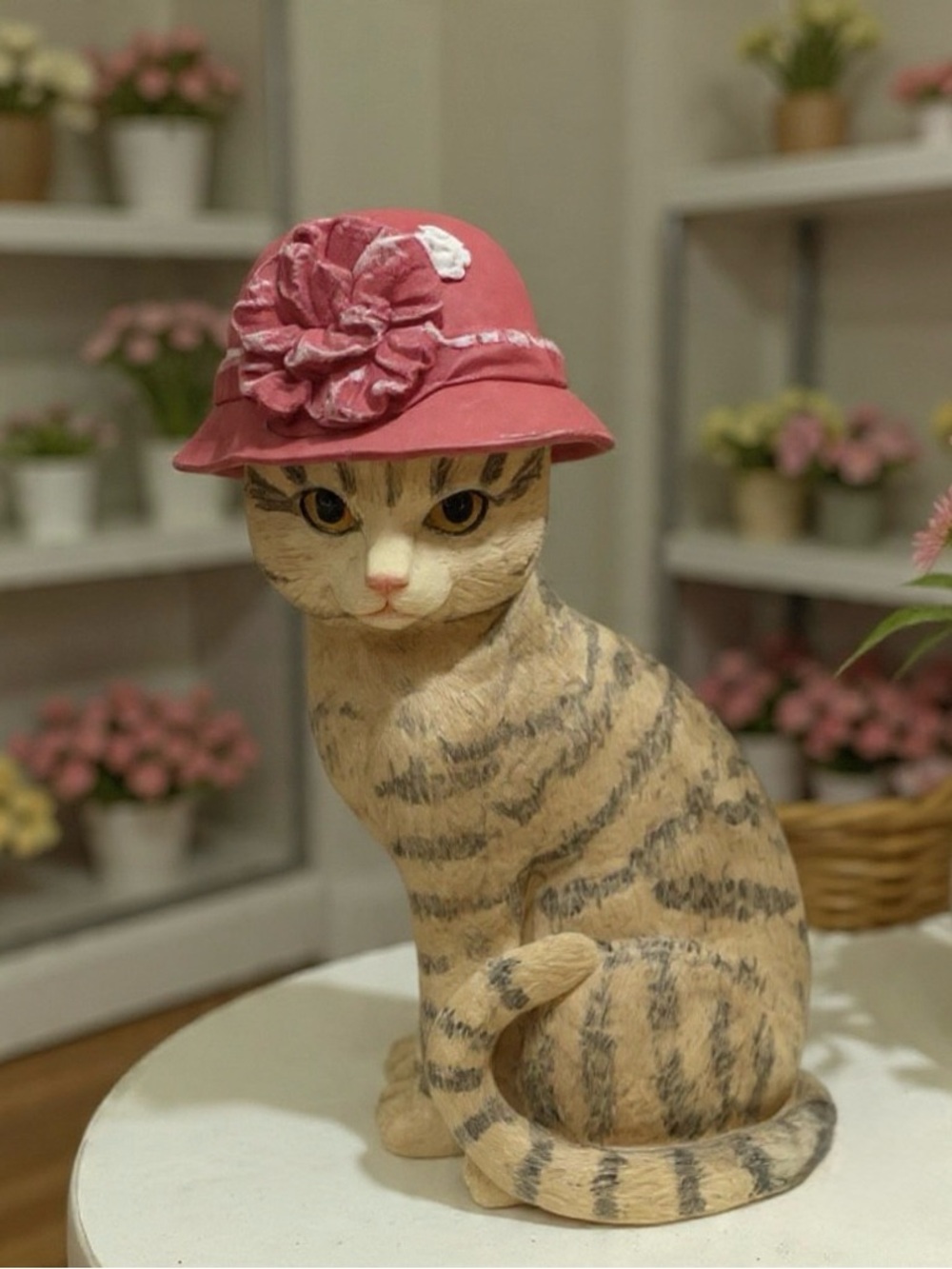 Vintage Island Creek Cats With Hats "Missy" (2004)  Dennis East International